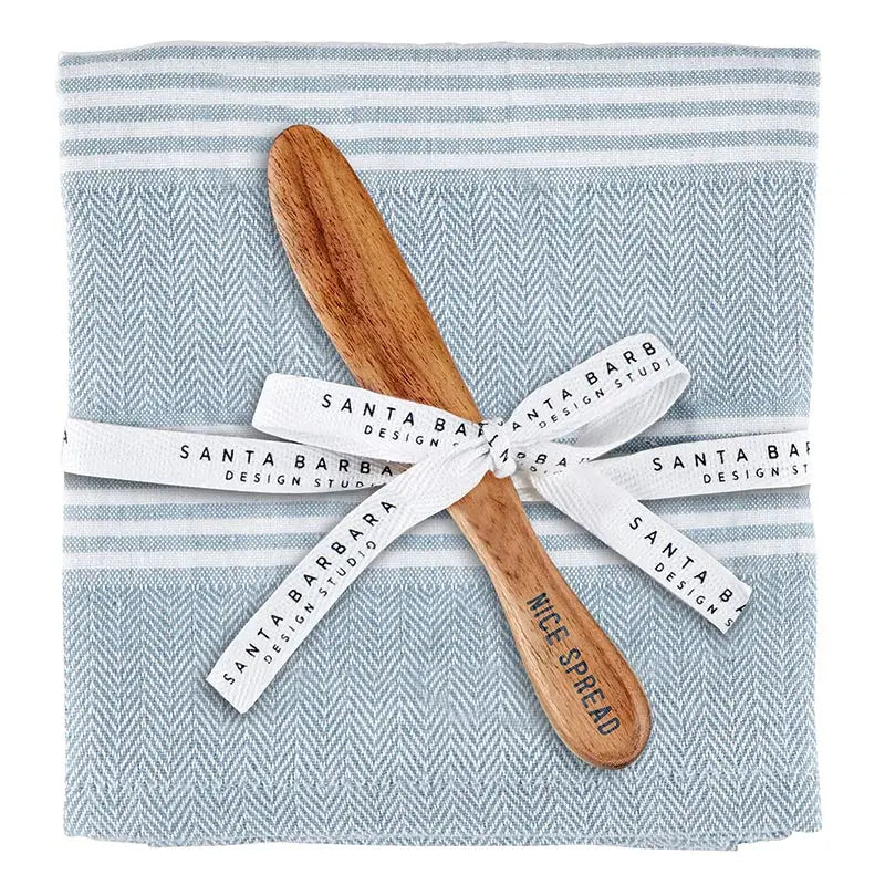 Face To Face Towel + Cheese Spreader Set