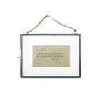 Hanging Picture Frame with Zinc Finish