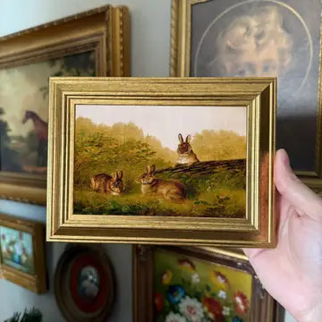 Gold Vintage Frame Art