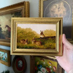 Gold Vintage Frame Art