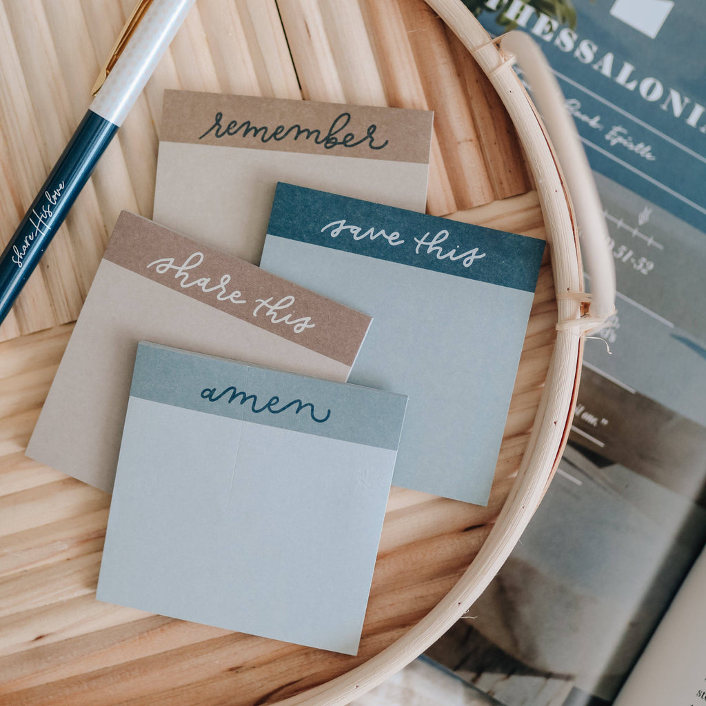 Jewel Tone Bible Study Sticky Notes