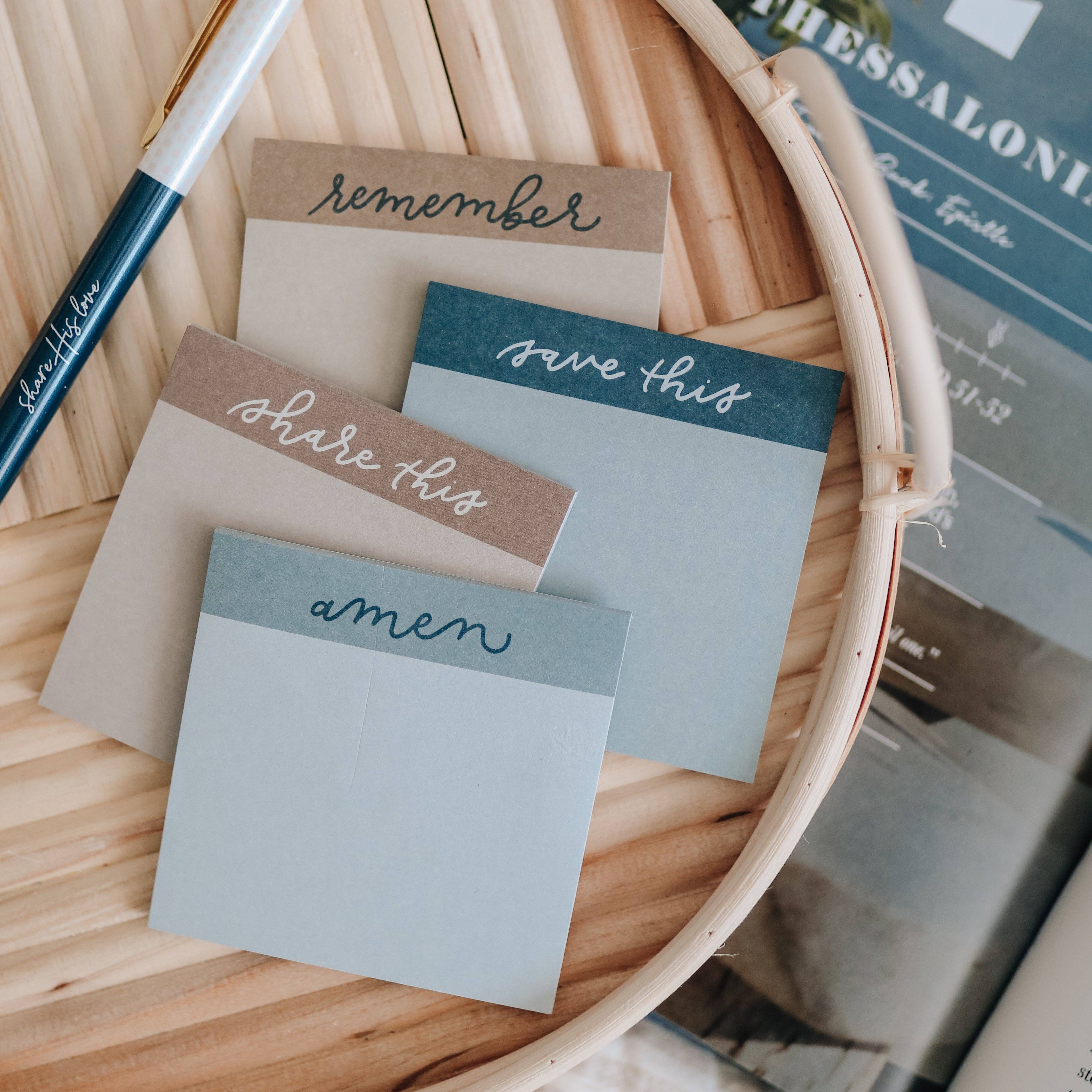 Jewel Tone Bible Study Sticky Notes