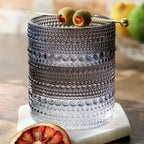 Hobnail Beaded  Drinking Glasses