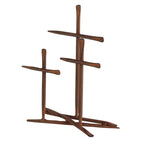 Tabletop Cross Metal Golgotha Nail