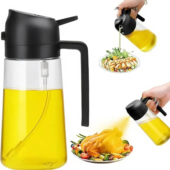 2-in-1 Oil Sprayer & Oil Dispenser