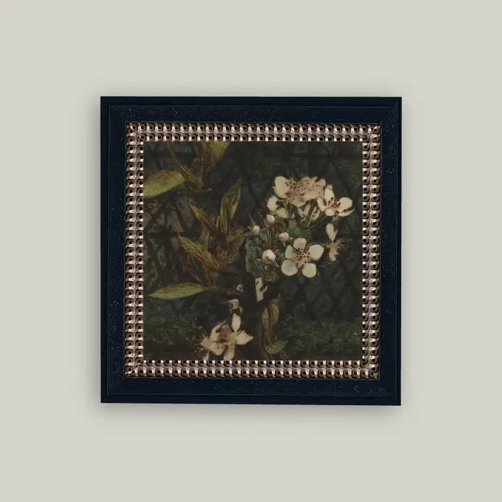 Dark Apple Blossoms {Framed}