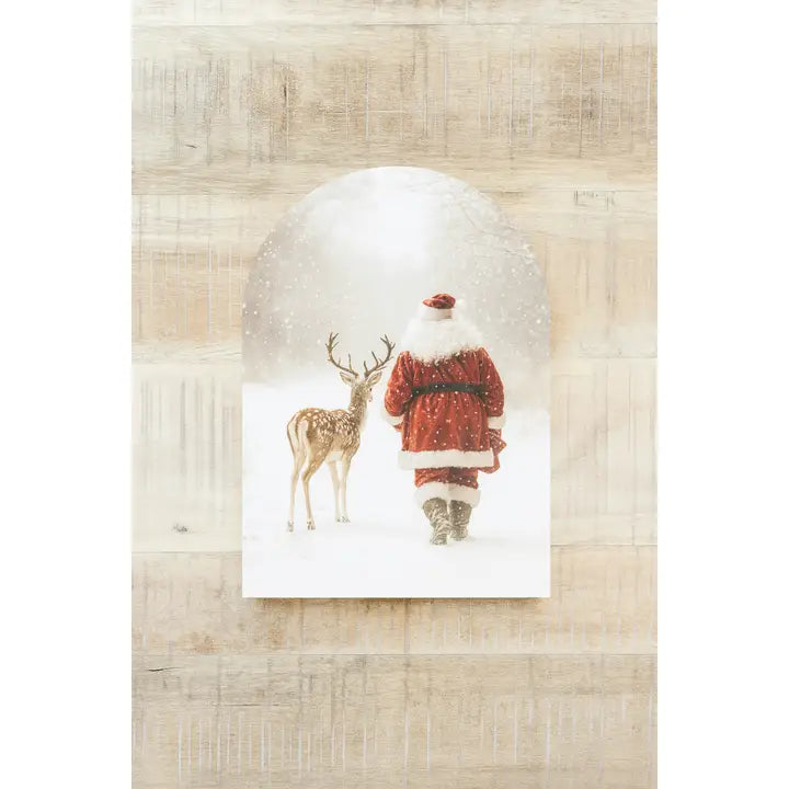 Arched Wood Frame & Art {Interchangeable}