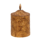 Burnt Ivory Pillar Candle