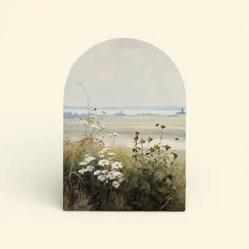 Arched Wood Shelf Sitter