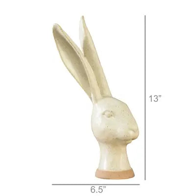 Hare Head, Ceramic