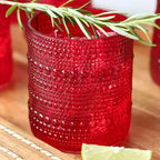 Hobnail Beaded  Drinking Glasses