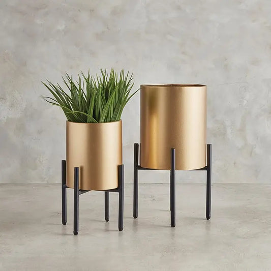 Gold Plant Stands