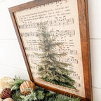 Amazing Grace Vintage Tree Sign