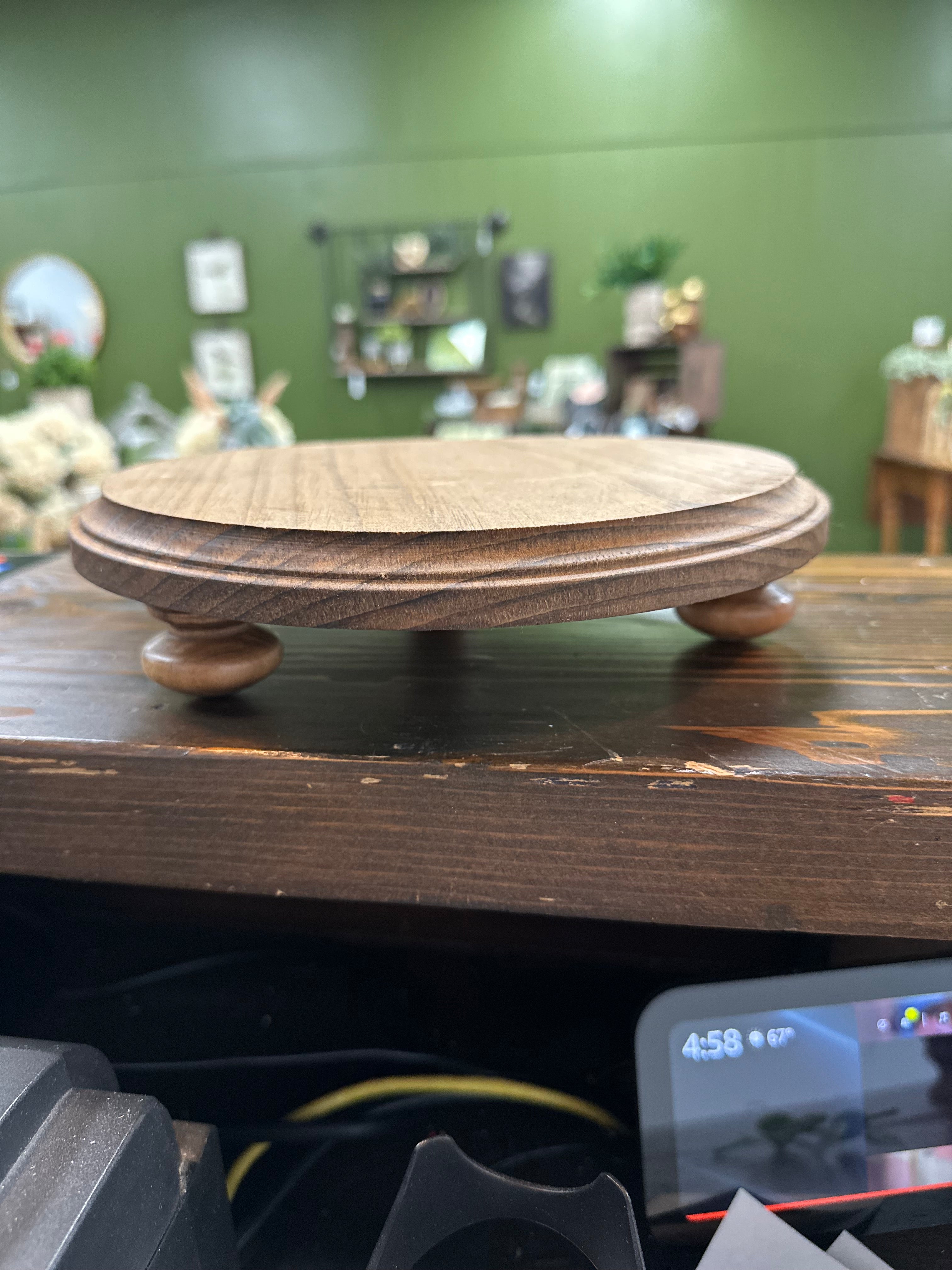 Round Wood Riser