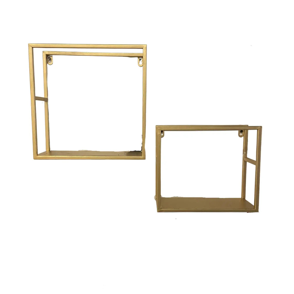 Gold Metal Shelf