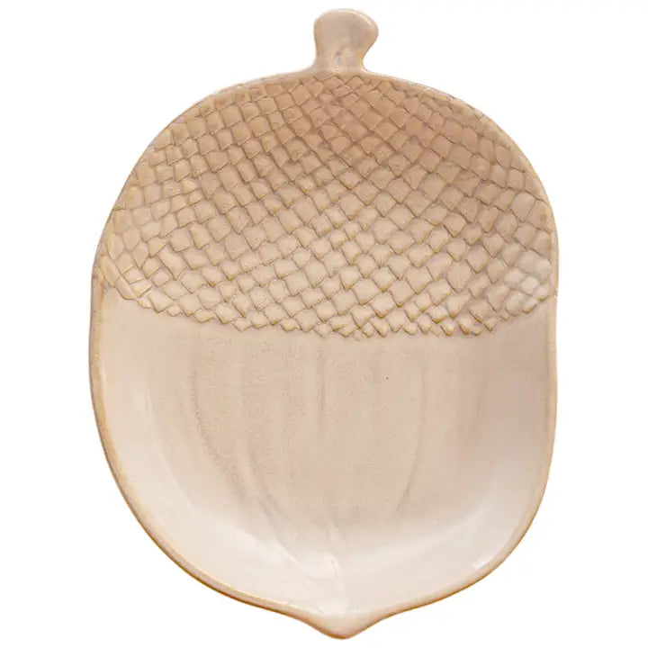 Acorn Stoneware Dish