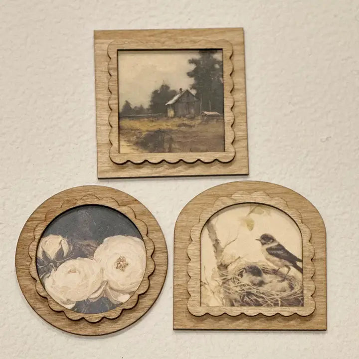 Moody Vintage Magnet