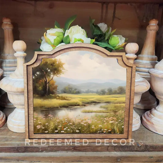 Spring Stream Framed Art