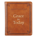One Minute Devotions ~Grace for Today {Leather Cover}
