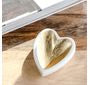 Gold Foil Marble Heart Tray