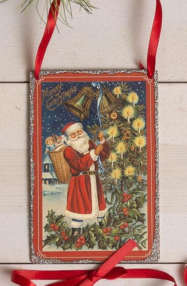 Vintage Postcard Ornaments