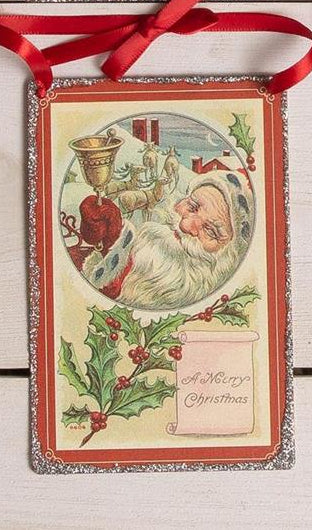 Vintage Postcard Ornaments