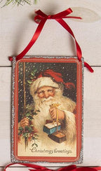 Vintage Postcard Ornaments