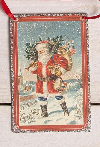 Vintage Postcard Ornaments