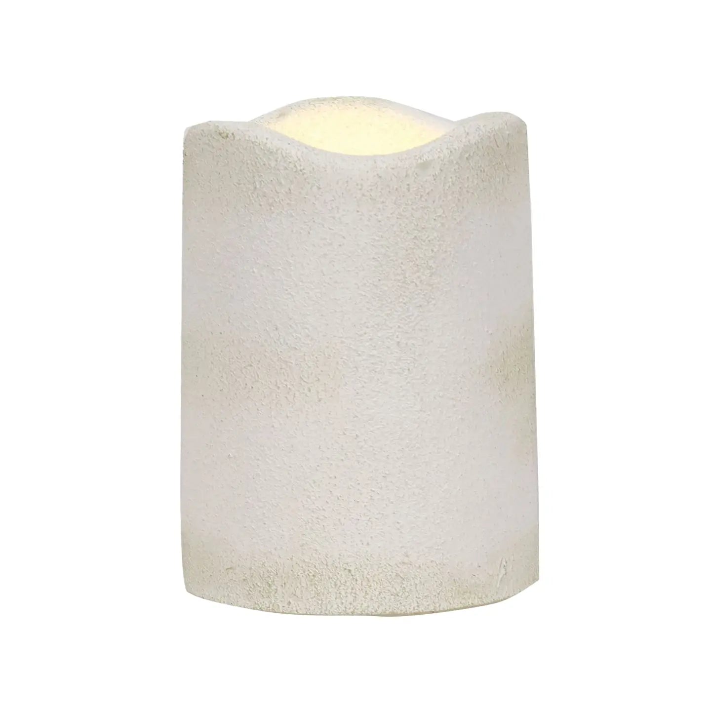 White Cement Timer Pillar