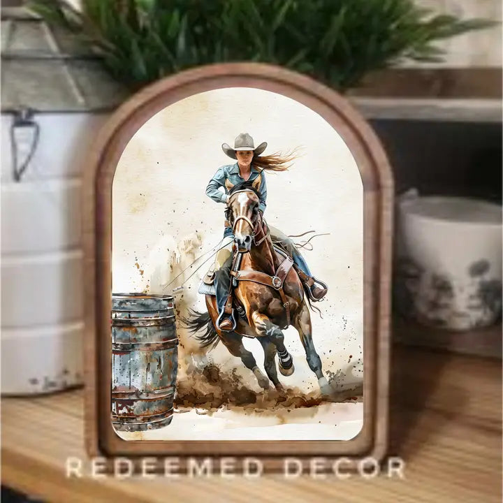 Arch Top Barrel Racer
