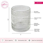 Hobnail Beaded  Drinking Glasses