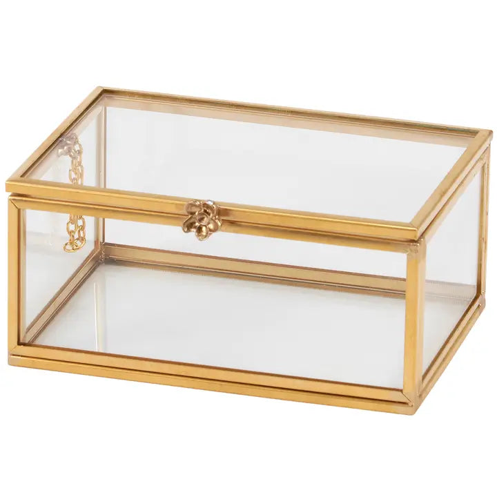 Glass Hinged Box