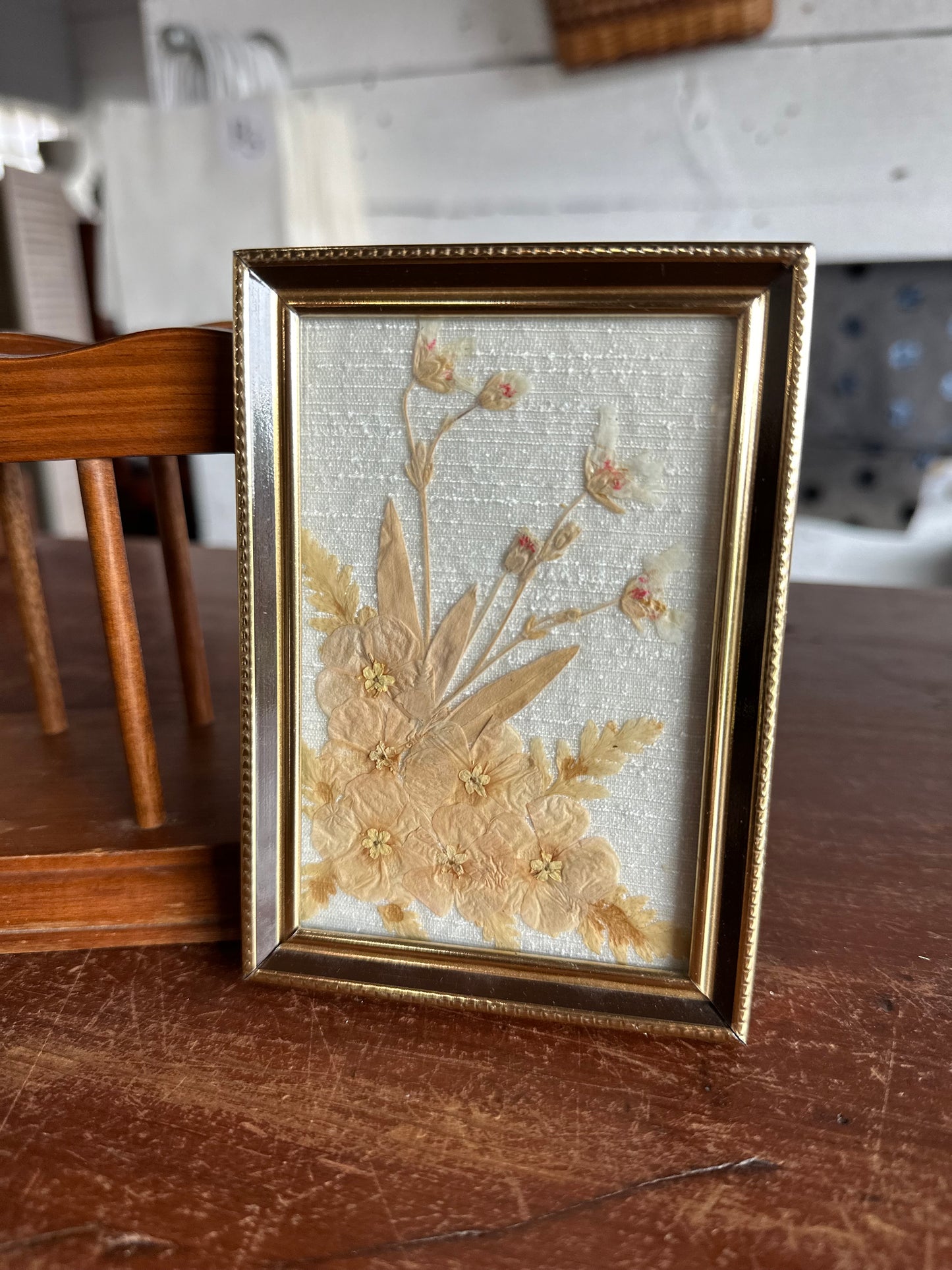 Vintage Framed Floral {Mini Frame}