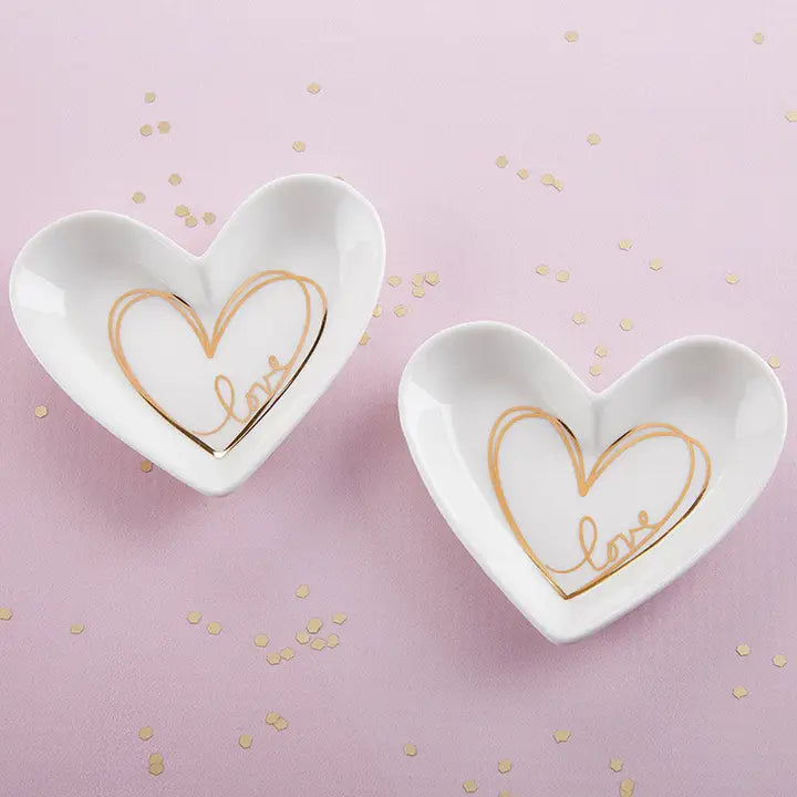 Heart Shaped Trinket Dish