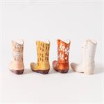 Mini Cowgirl Boot Planter