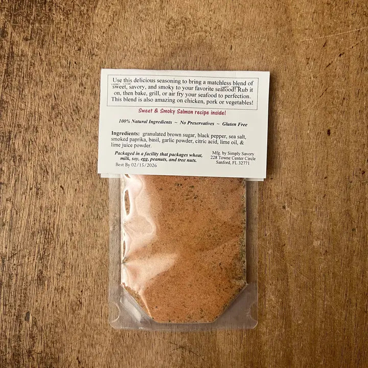 Sweet & Smoky Seafood Seasoning