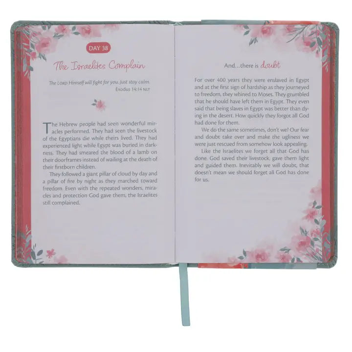 Devotional Trusting God's Plan Faux Leather