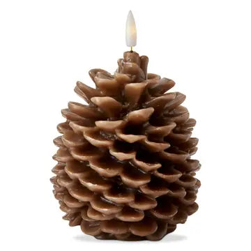 Pinecone LED Candle