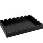 Wood Scallop Tray