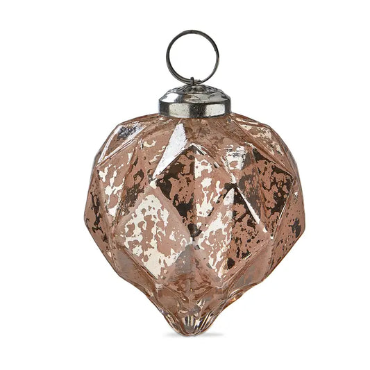3" Diamond Geo Christmas Ornament