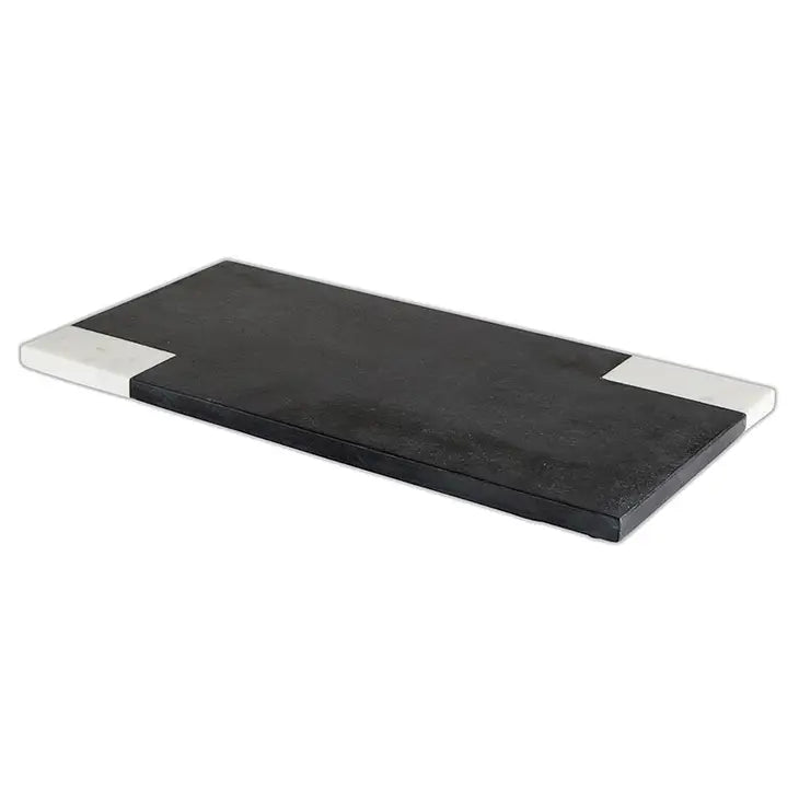 Black and White Check Marble Cutting Board