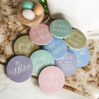 Coffee Bar Spring Ceramic Coasters