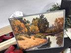 Standing Zinc Frame with Art