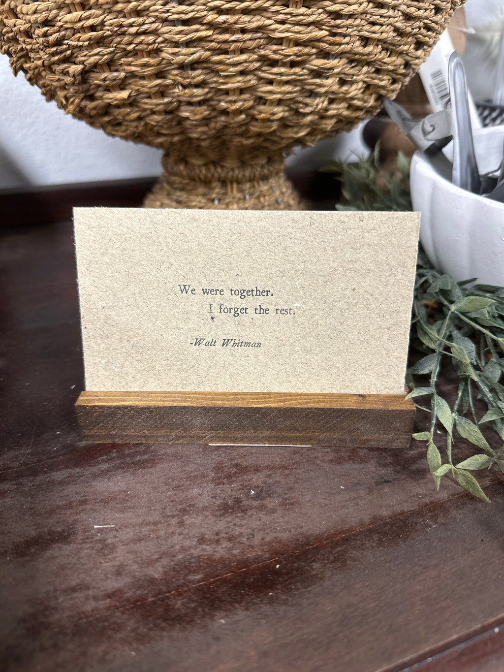 Gathered Thoughts ~ Poetry Edition