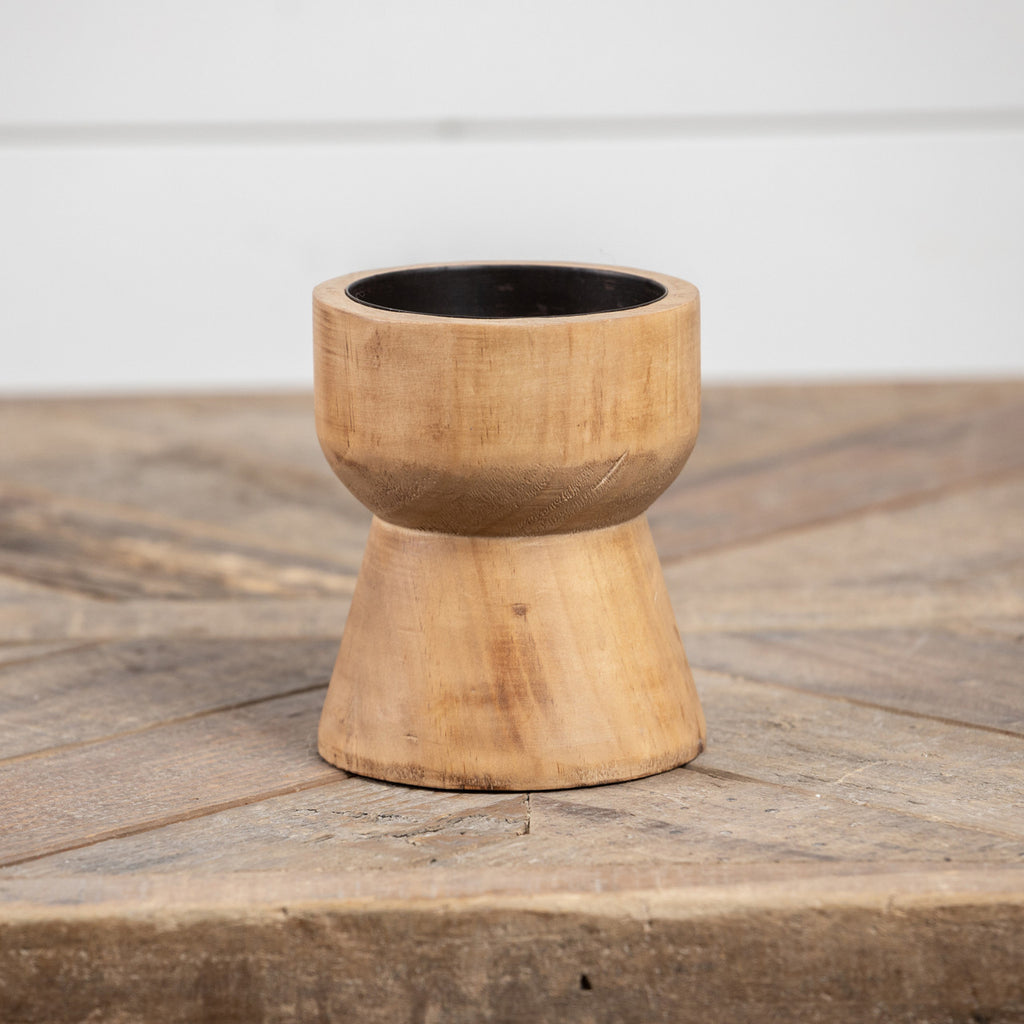 Wooden Candle Holder