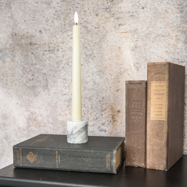Marble Taper Candle Holder
