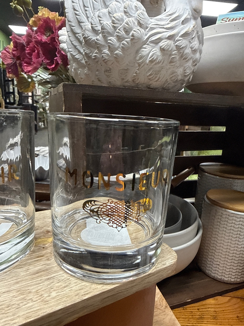 Gold Drinking Glass