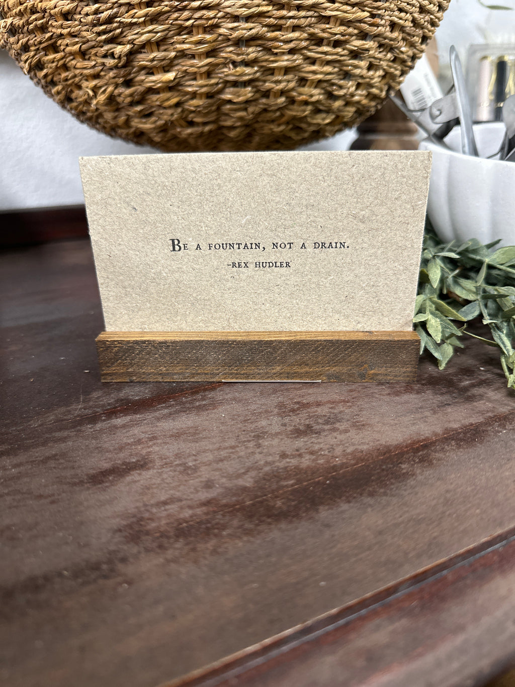 Gathered Thoughts ~ Good Advice