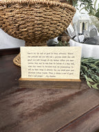 Gathered Thoughts ~ Good Advice