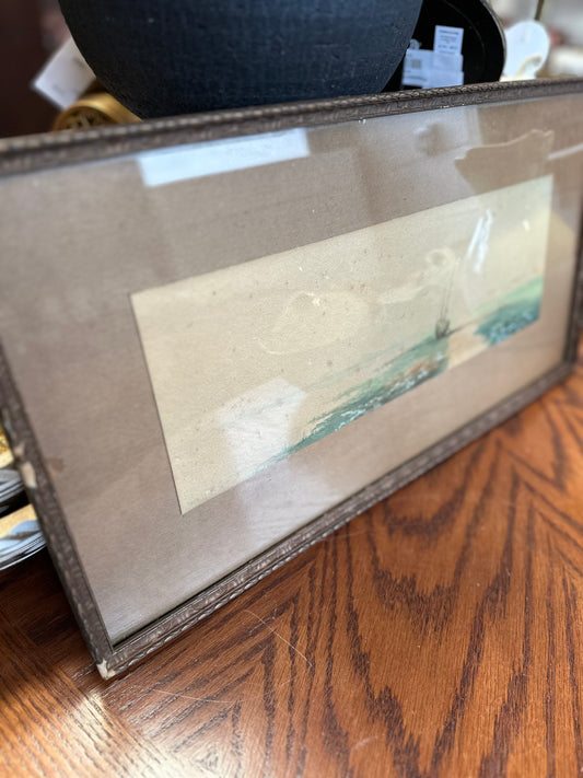 Vintage framed art